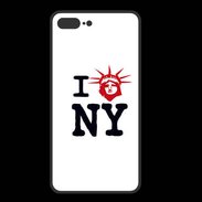 Coque  Iphone 8 Plus PREMIUM I love New York