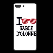 Coque  Iphone 8 Plus PREMIUM I love Sable d'Olonne 2