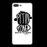 Coque  Iphone 8 Plus PREMIUM Adishatz Humour Bouche du Rhone