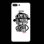 Coque  Iphone 8 Plus PREMIUM Adishatz Humour Doubs