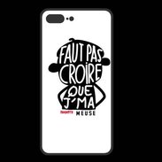 Coque  Iphone 8 Plus PREMIUM Adishatz Humour Meuse