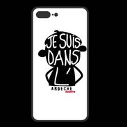 Coque  Iphone 8 Plus PREMIUM Adishatz Humour Ardèche