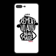 Coque  Iphone 8 Plus PREMIUM Adishatz Humour Jura