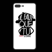 Coque  Iphone 8 Plus PREMIUM Adishatz Humour Vienne