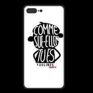 Coque  Iphone 8 Plus PREMIUM Adishatz Humour Yvelines