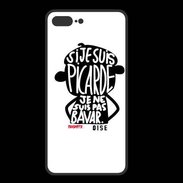 Coque  Iphone 8 Plus PREMIUM Adishatz Humour Oise