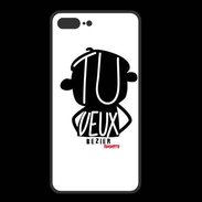 Coque  Iphone 8 Plus PREMIUM Adishatz Humour Beziers