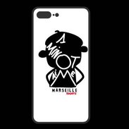 Coque  Iphone 8 Plus PREMIUM Adishatz Humour Marseille