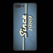 Coque  Iphone 8 Plus PREMIUM Since 1989 Bleu