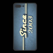 Coque  Iphone 8 Plus PREMIUM Since 2003 Bleu
