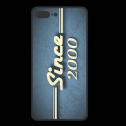 Coque  Iphone 8 Plus PREMIUM Since 2000 Bleu