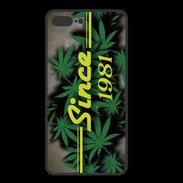 Coque  Iphone 8 Plus PREMIUM Since cannabis 1981