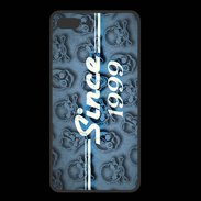Coque  Iphone 8 Plus PREMIUM Since crane bleu 1999