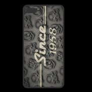 Coque  Iphone 8 Plus PREMIUM Since crane gris 1958