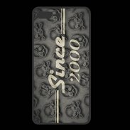 Coque  Iphone 8 Plus PREMIUM Since crane gris 2000