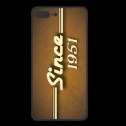 Coque  Iphone 8 Plus PREMIUM Orange since 1951