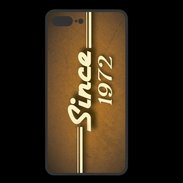 Coque  Iphone 8 Plus PREMIUM Orange since 1972
