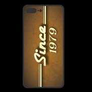 Coque  Iphone 8 Plus PREMIUM Orange since 1979