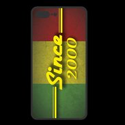 Coque  Iphone 8 Plus PREMIUM Rasta since 2000