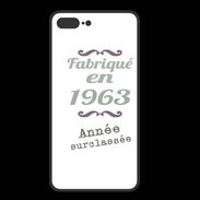Coque  Iphone 8 Plus PREMIUM Fabriqué en 1963 ZG