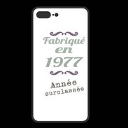 Coque  Iphone 8 Plus PREMIUM Fabriqué en 1977 ZG