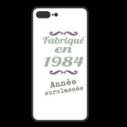 Coque  Iphone 8 Plus PREMIUM Fabriqué en 1984 ZG