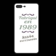 Coque  Iphone 8 Plus PREMIUM Fabriqué en 1989 ZG