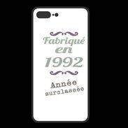 Coque  Iphone 8 Plus PREMIUM Fabriqué en 1992 ZG