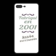 Coque  Iphone 8 Plus PREMIUM Fabriqué en 2001 ZG