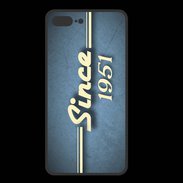 Coque  Iphone 8 Plus PREMIUM Since 1951 Bleu