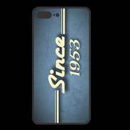 Coque  Iphone 8 Plus PREMIUM Since 1953 Bleu