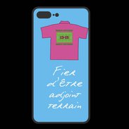 Coque  Iphone 8 Plus PREMIUM Bonus offensif-Défensif Adjoint terrain Bleu