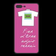Coque  Iphone 8 Plus PREMIUM Bonus offensif-Défensif Adjoint terrain Rose