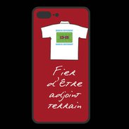 Coque  Iphone 8 Plus PREMIUM Bonus offensif-Défensif Adjoint terrain Rouge