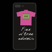 Coque  Iphone 8 Plus PREMIUM Médecin Bonus offensif-défensif Noir