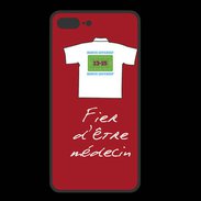Coque  Iphone 8 Plus PREMIUM Médecin Bonus offensif-défensif Rouge