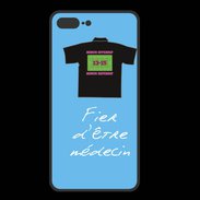 Coque  Iphone 8 Plus PREMIUM Médecin Bonus offensif-défensif Bleu 2