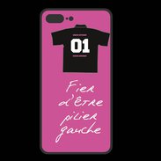 Coque  Iphone 8 Plus PREMIUM Pilier gauche Bonus offensif-défensif Rose 2