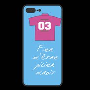 Coque  Iphone 8 Plus PREMIUM Pilier droit Bonus offensif-défensif Bleu
