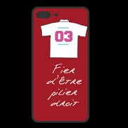 Coque  Iphone 8 Plus PREMIUM Pilier droit Bonus offensif-défensif Rouge