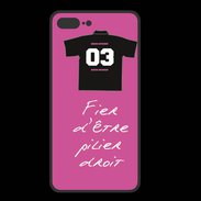 Coque  Iphone 8 Plus PREMIUM Pilier droit Bonus offensif-défensif Rose 2