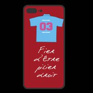 Coque  Iphone 8 Plus PREMIUM Pilier droit Bonus offensif-défensif Rouge 2