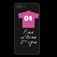 Coque  Iphone 8 Plus PREMIUM Deuxième ligne G Bonus offensif Noir