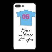 Coque  Iphone 8 Plus PREMIUM Deuxième ligne D Bonus offensif Blanc 2