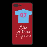 Coque  Iphone 8 Plus PREMIUM Troisième ligne D Bonus offensif-défensif Rouge 2