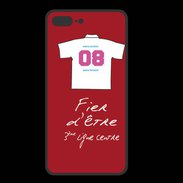 Coque  Iphone 8 Plus PREMIUM Troisième ligne centre Bonus offensif-défensif Rouge