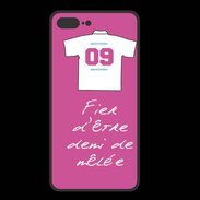 Coque  Iphone 8 Plus PREMIUM Demi de mêlée Bonus offensif-défensif Rose