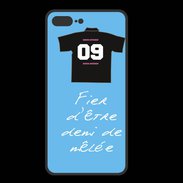 Coque  Iphone 8 Plus PREMIUM Demi de mêlée Bonus offensif-défensif Bleu 2