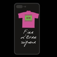 Coque  Iphone 8 Plus PREMIUM Soigneur Bonus offensif-défensif Noir