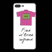 Coque  Iphone 8 Plus PREMIUM Soigneur Bonus offensif-défensif Blanc